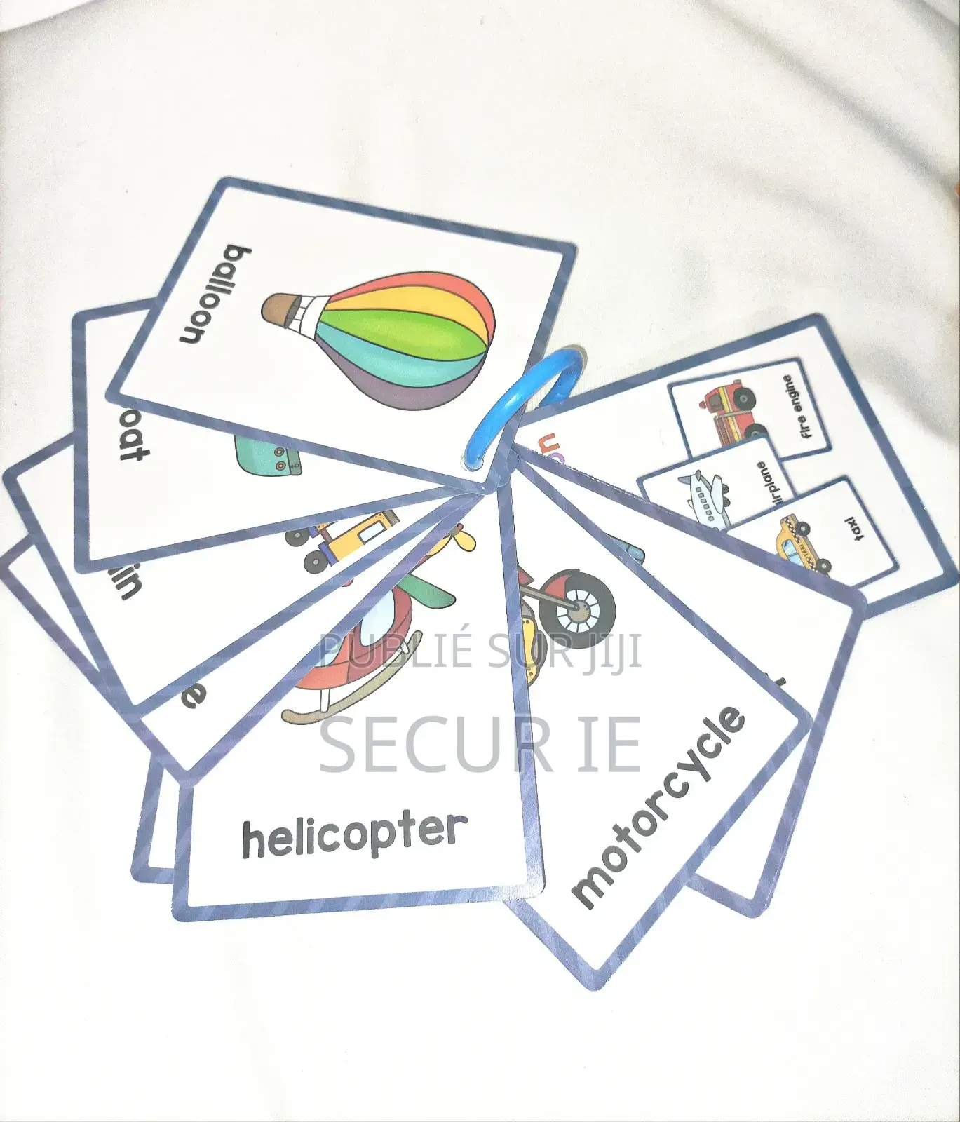 Matériel Montessori Apprentissage Des Mots Anglais