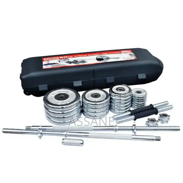 Kit 50kg York Chrome