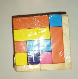 Photo - Jouet Cérébral Le Classique Cube De Verrouillage Luban 3d