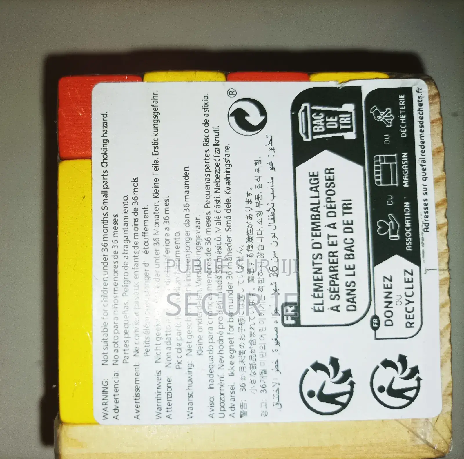 Jouet Cérébral Le Classique Cube De Verrouillage Luban 3d