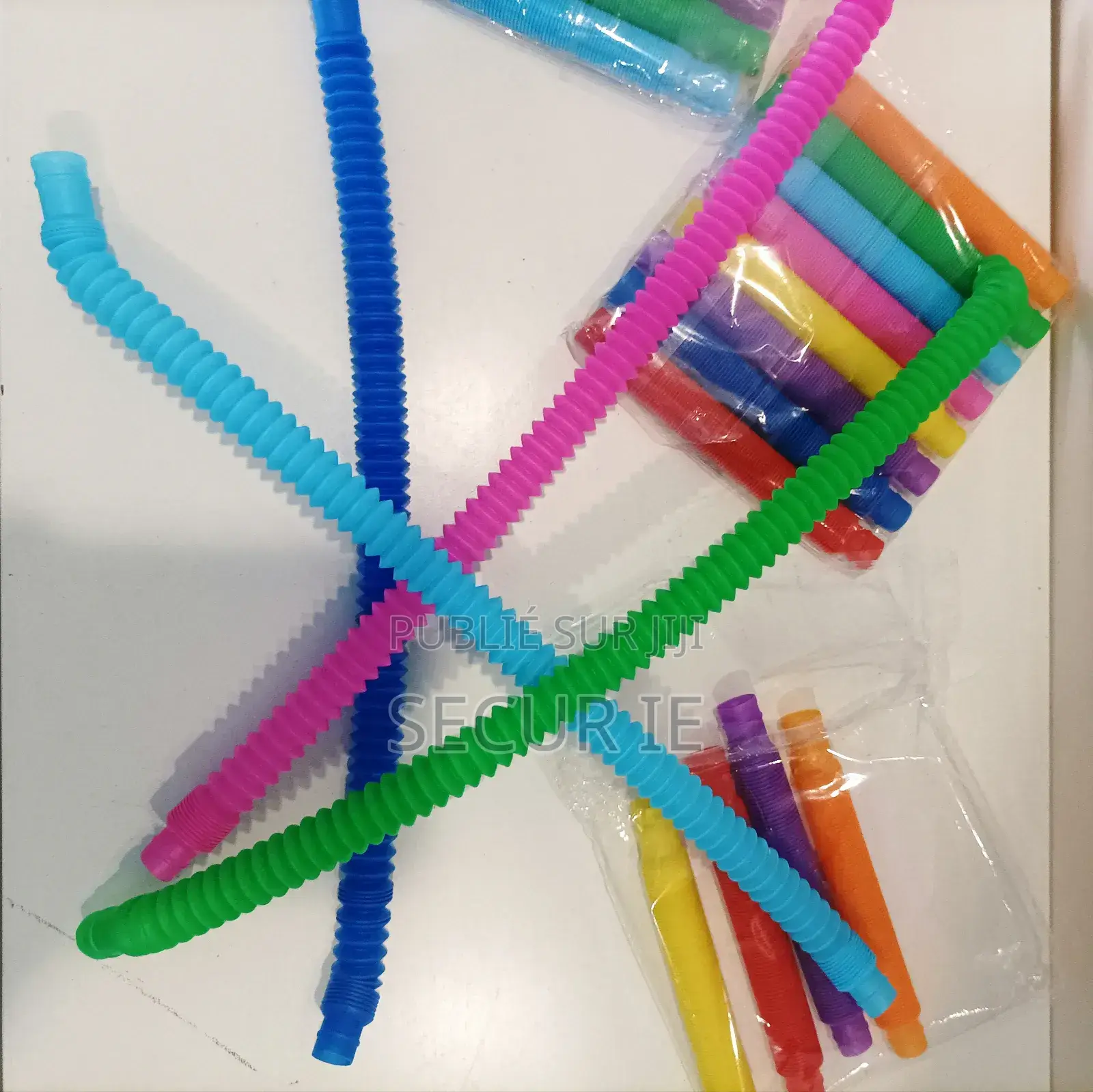 Tube Télescopique Pop Coloré Pour Enfant 8 Pièces
