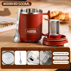 Tasse À Café De Voyage en Acier Inoxydable