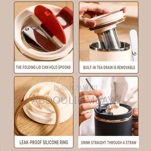 Tasse À Café De Voyage en Acier Inoxydable