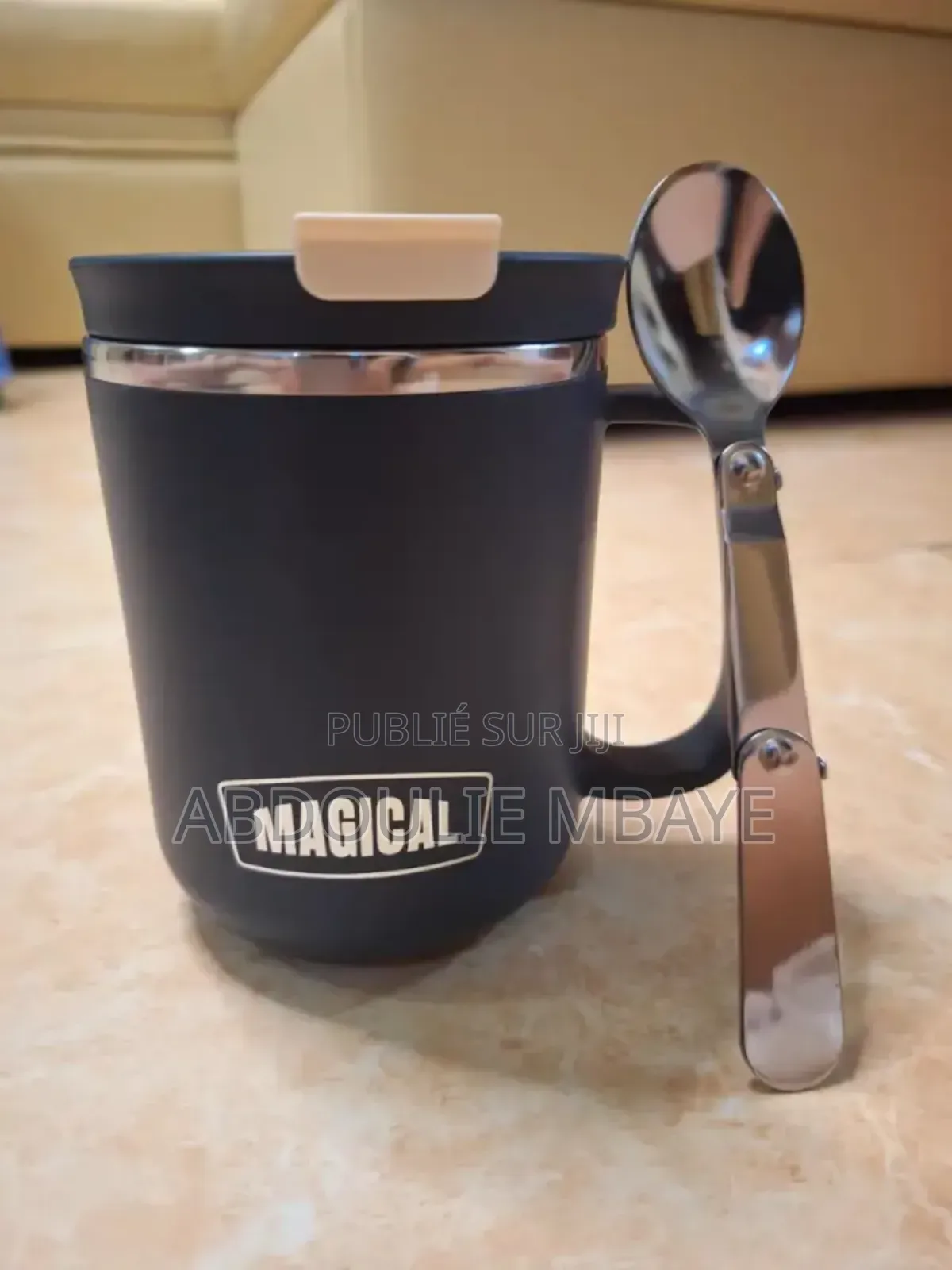 Tasse À Café De Voyage en Acier Inoxydable