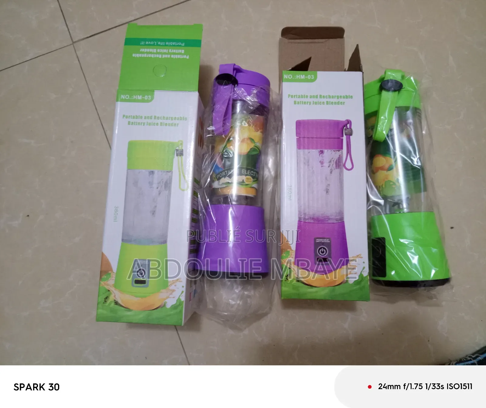 Mini De Mélangeur Commercial Commercial Frais Portable