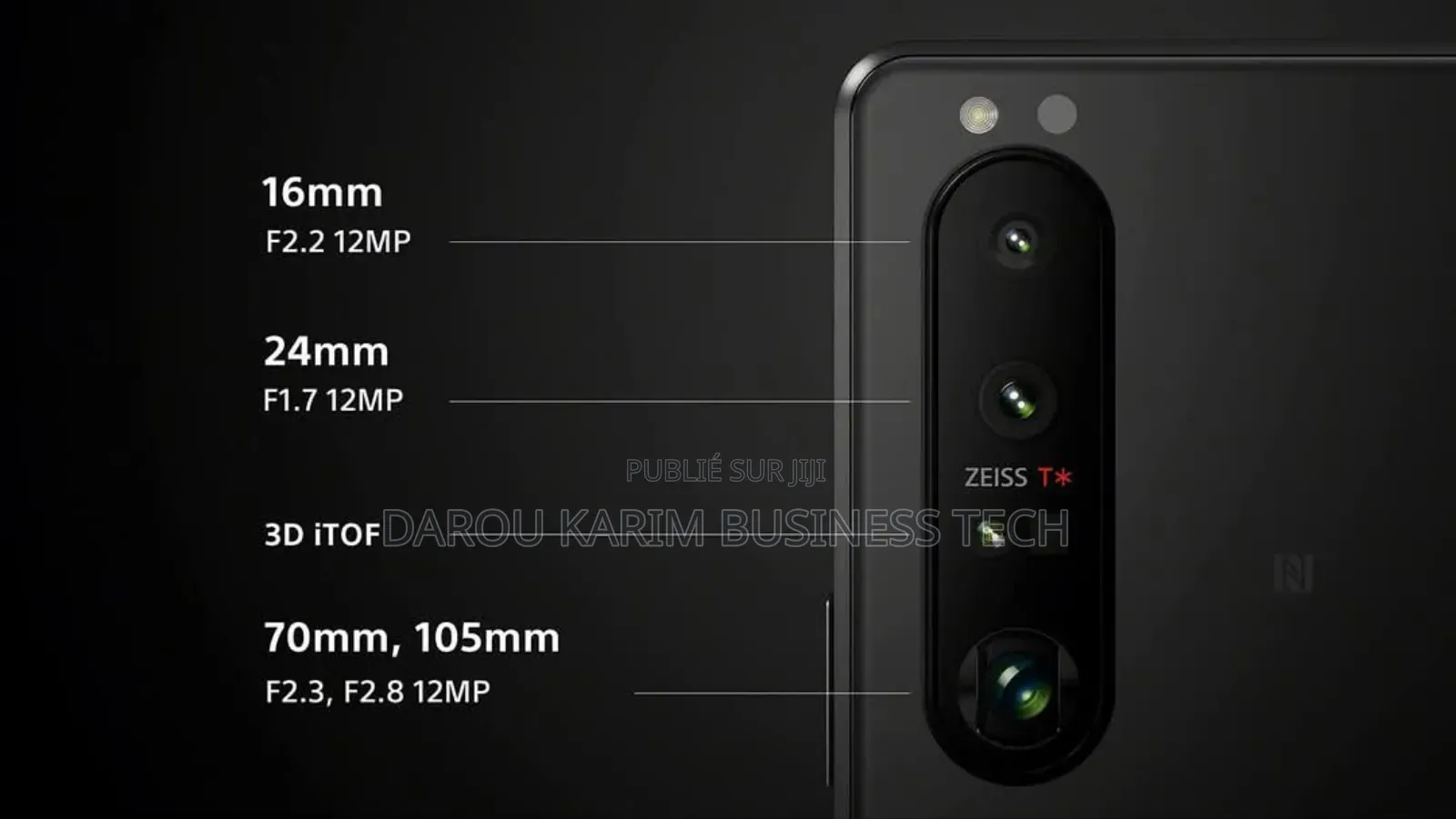 New Sony Xperia 1 III 256 GB Autre