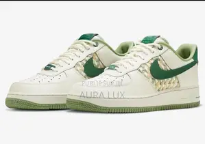Air Force Blanche Verte Authentiques 40;41;42;43;44;45