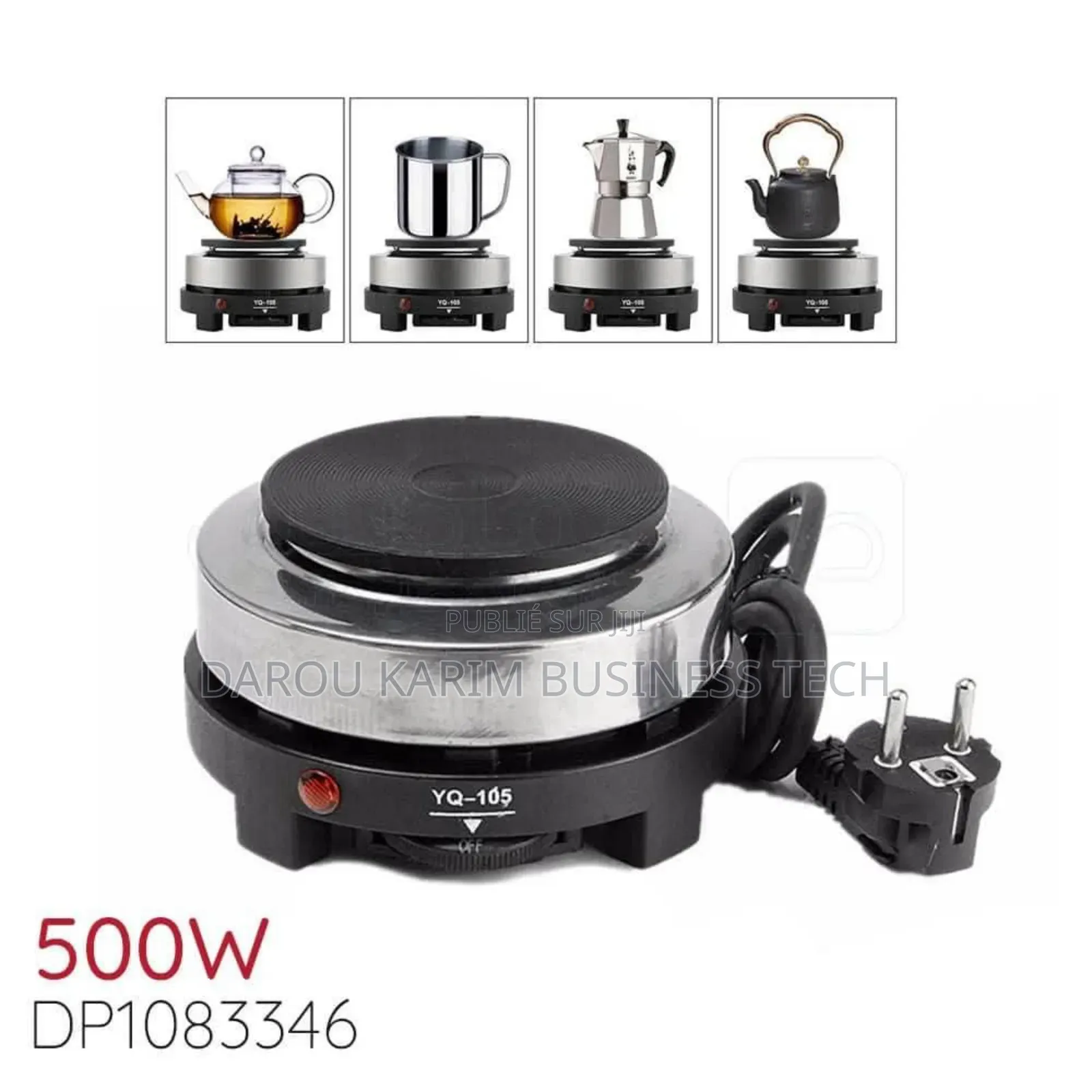 Mini Réchaud Électrique À Plaques