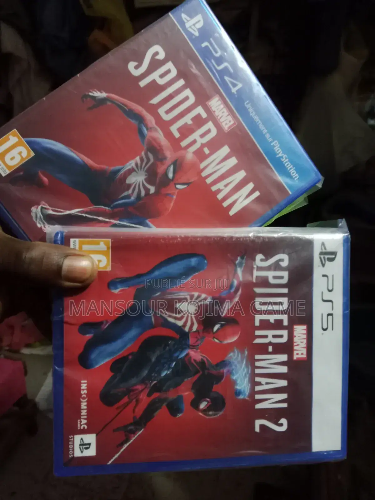 Spiderman / Cd Jeux Ps4 Et Ps5