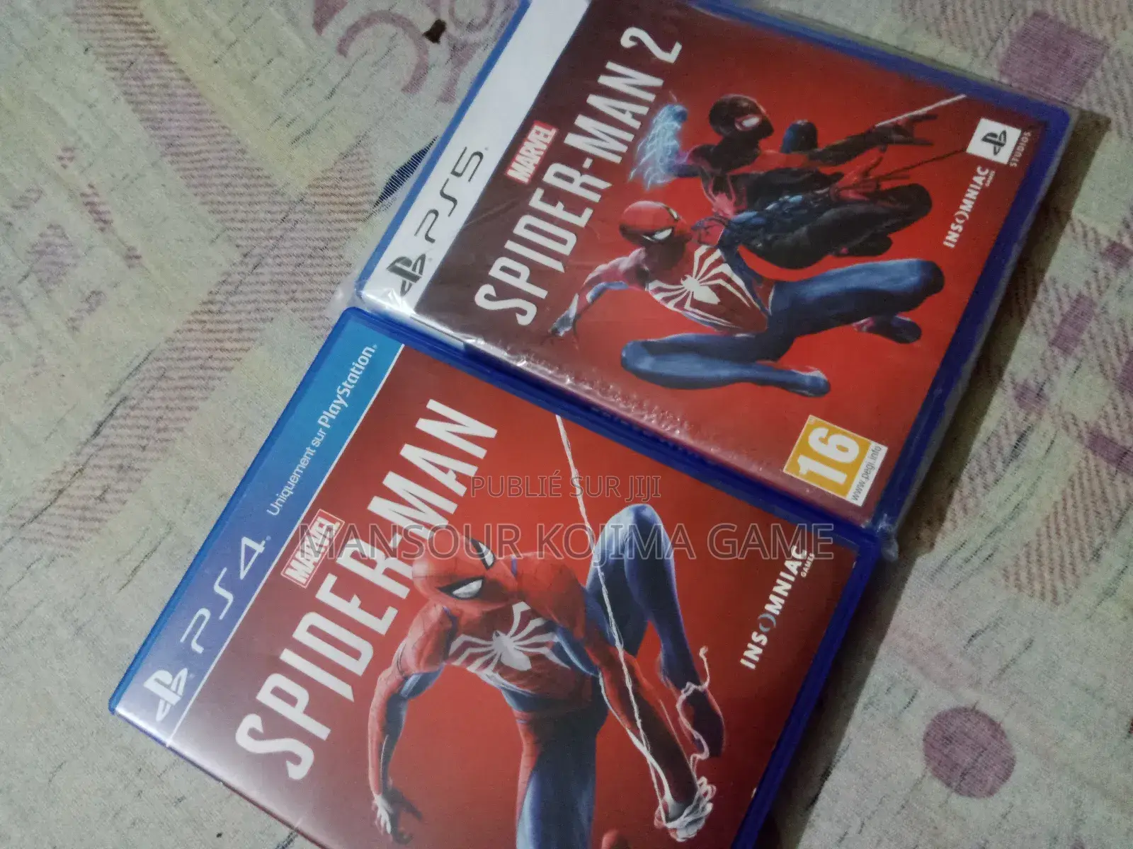 Spiderman / Cd Jeux Ps4 Et Ps5