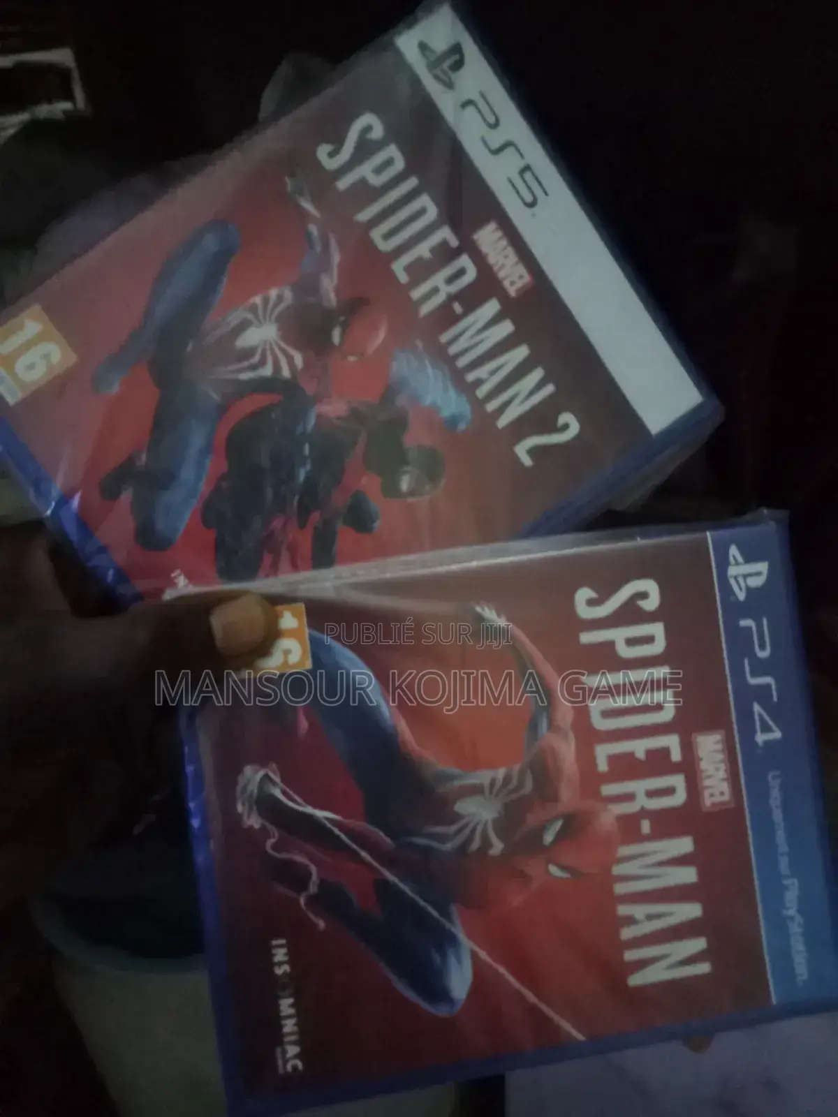Spiderman / Cd Jeux Ps4 Et Ps5