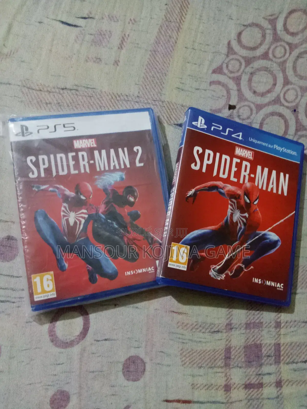 Spiderman / Cd Jeux Ps4 Et Ps5