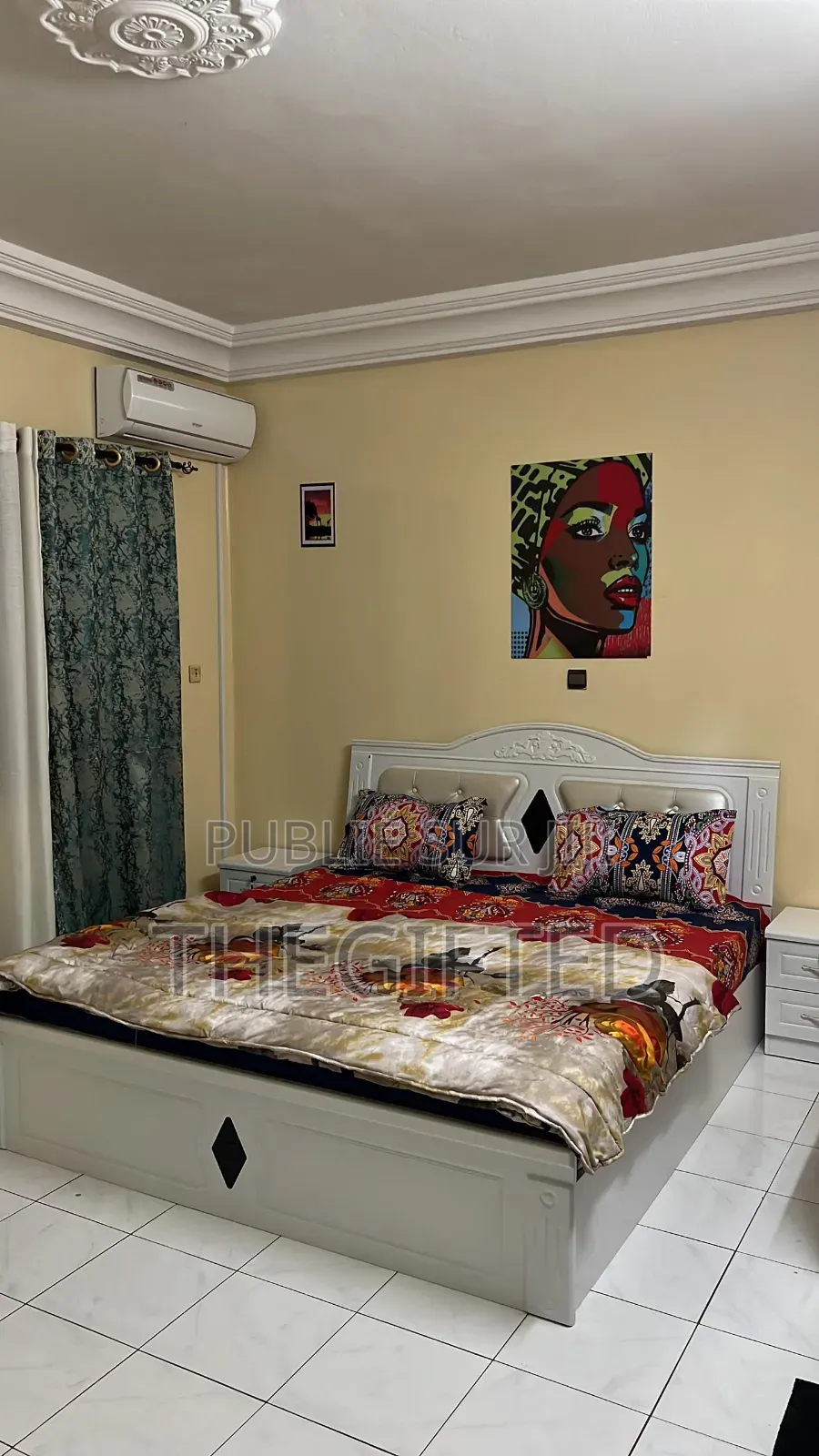 Furnished 2chbre Chambre et salon dans Diamond Offers, Almadies à Louer