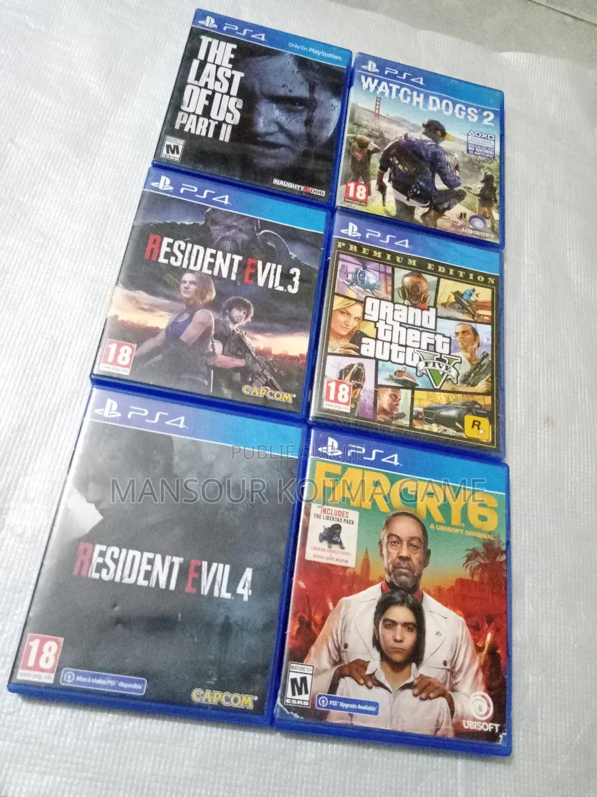 Résidence Evil Jeux Cd Ps4