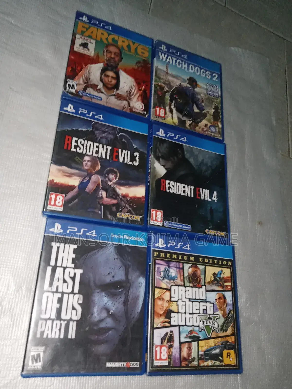 Résidence Evil Jeux Cd Ps4