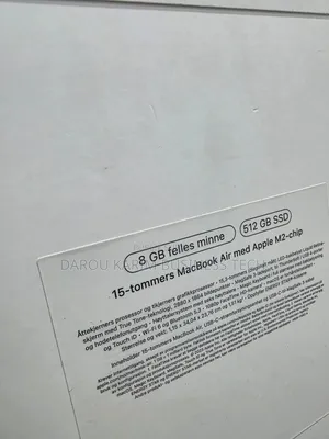 New Apple MacBook Air 2023 M2 8GB Apple M2 SSD 512GB