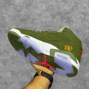 Nike Air Jordan 6 Camo Olive