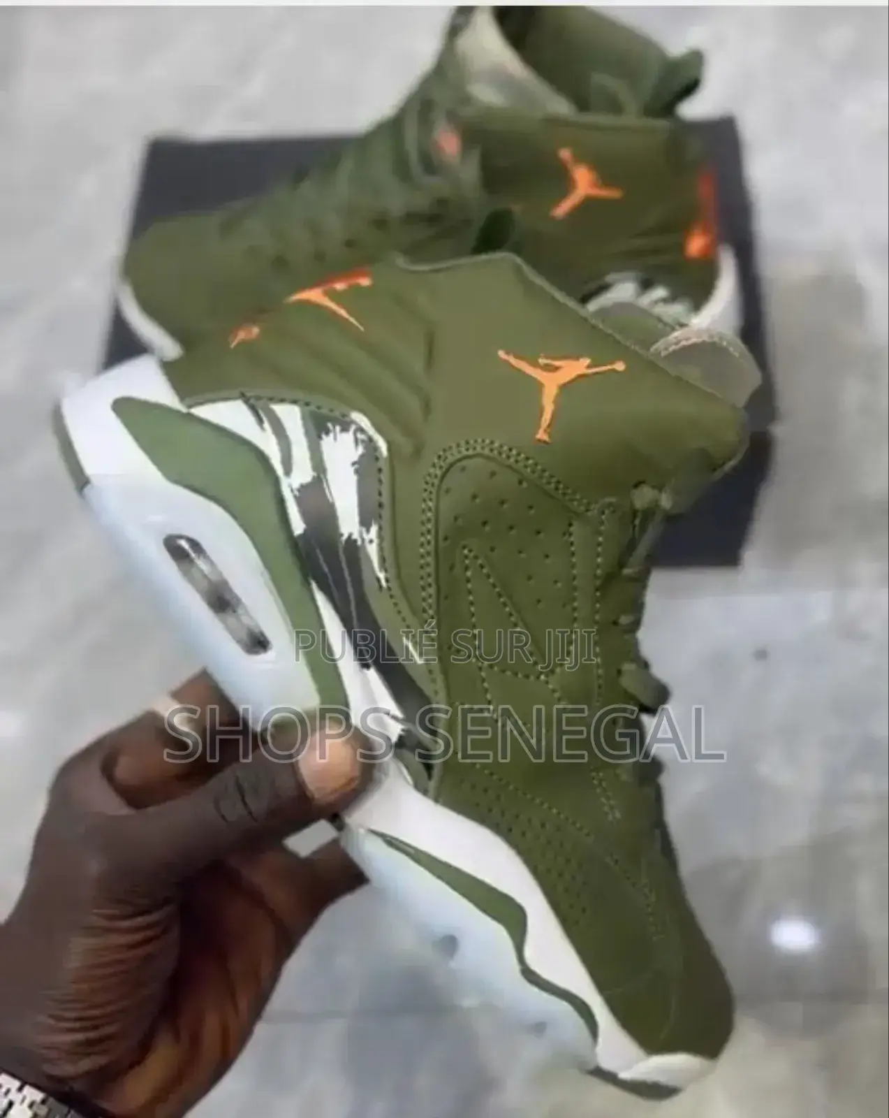 Nike Air Jordan 6 Camo Olive