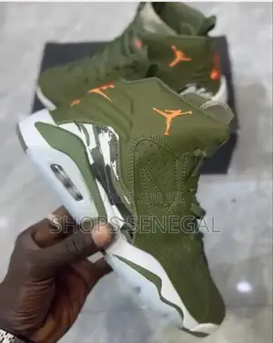 Nike Air Jordan 6 Camo Olive