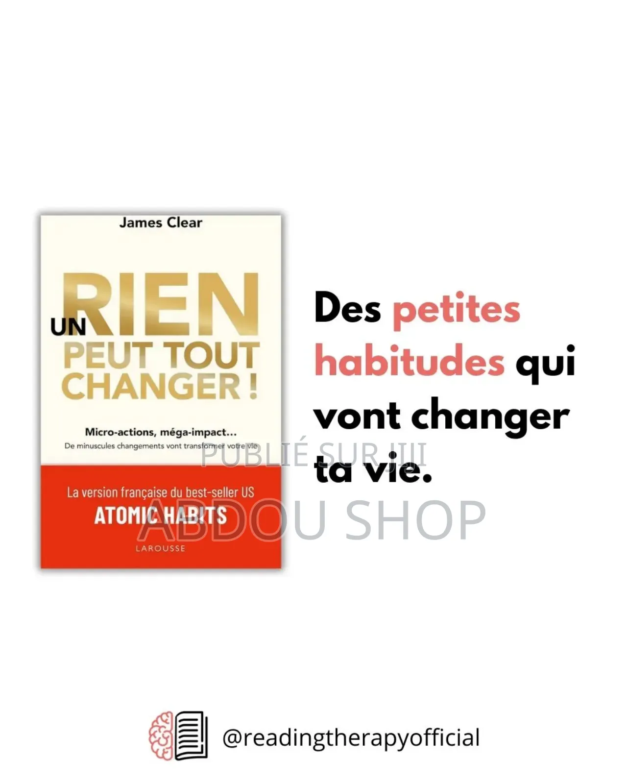 Un Rien Peut Tout Changer