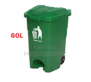 Poubelle Pédale 60l