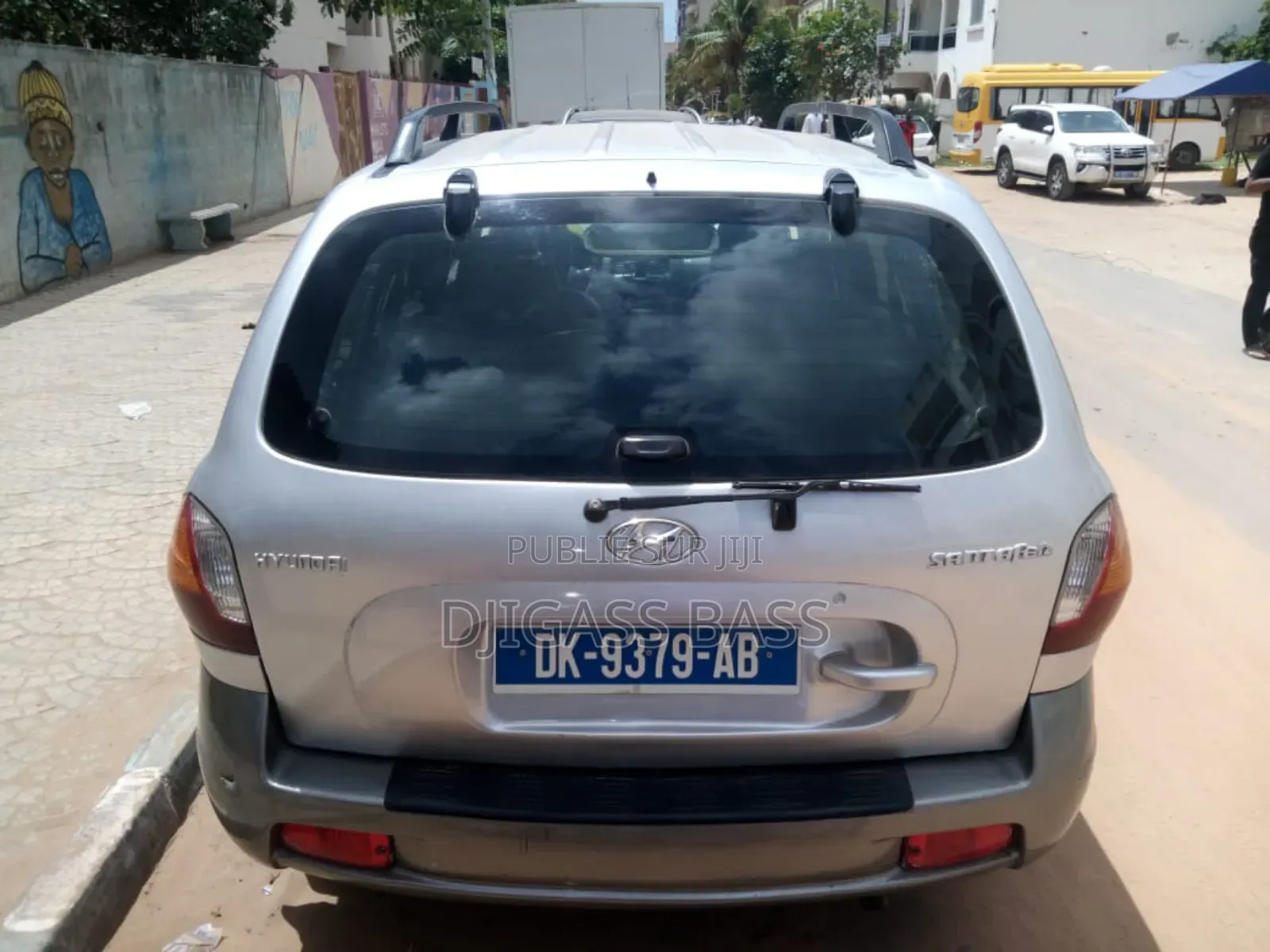 Hyundai Santa Fe 2008 Blanc cassé