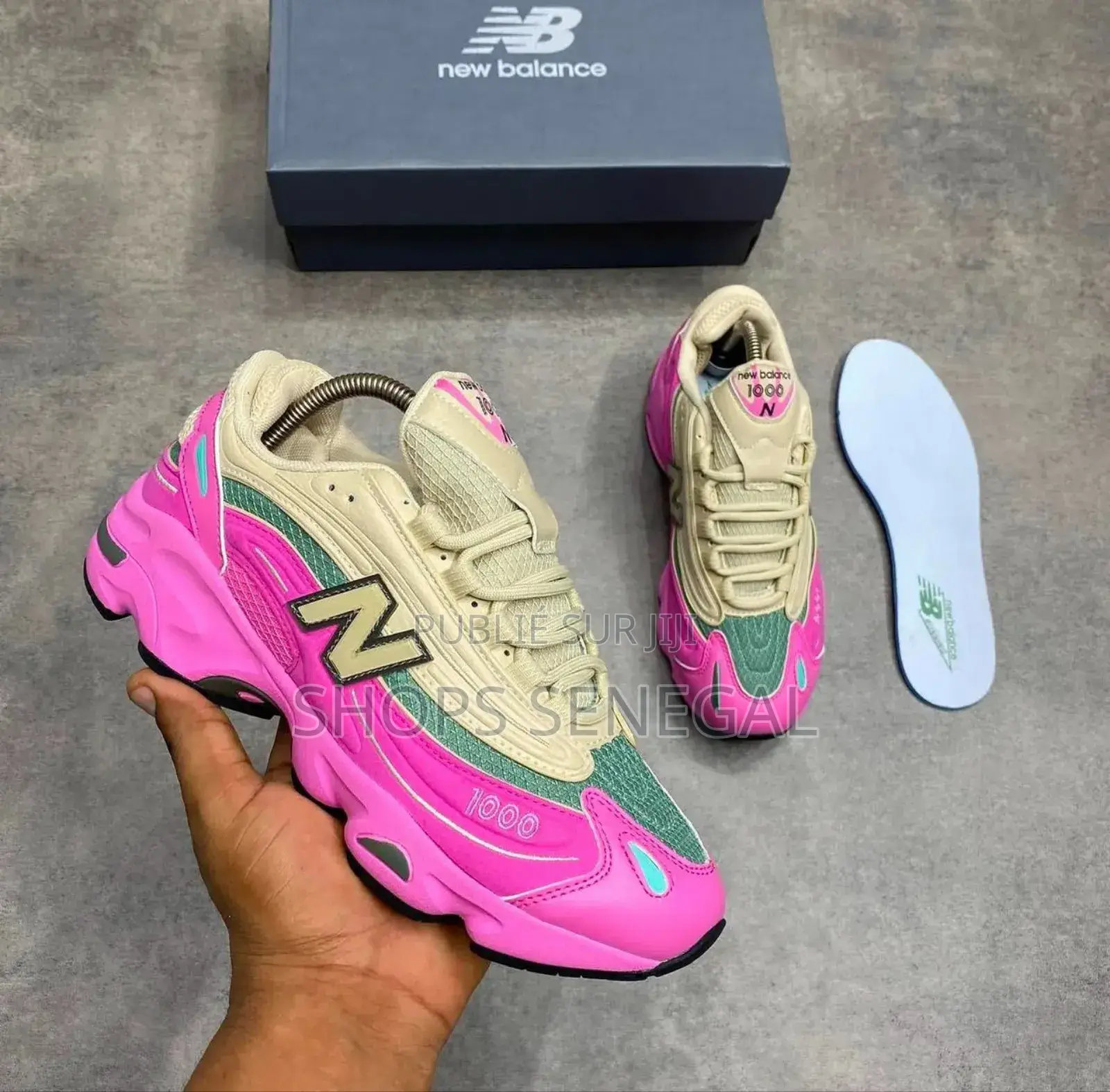 New Balance 1000 Pink Avec Box