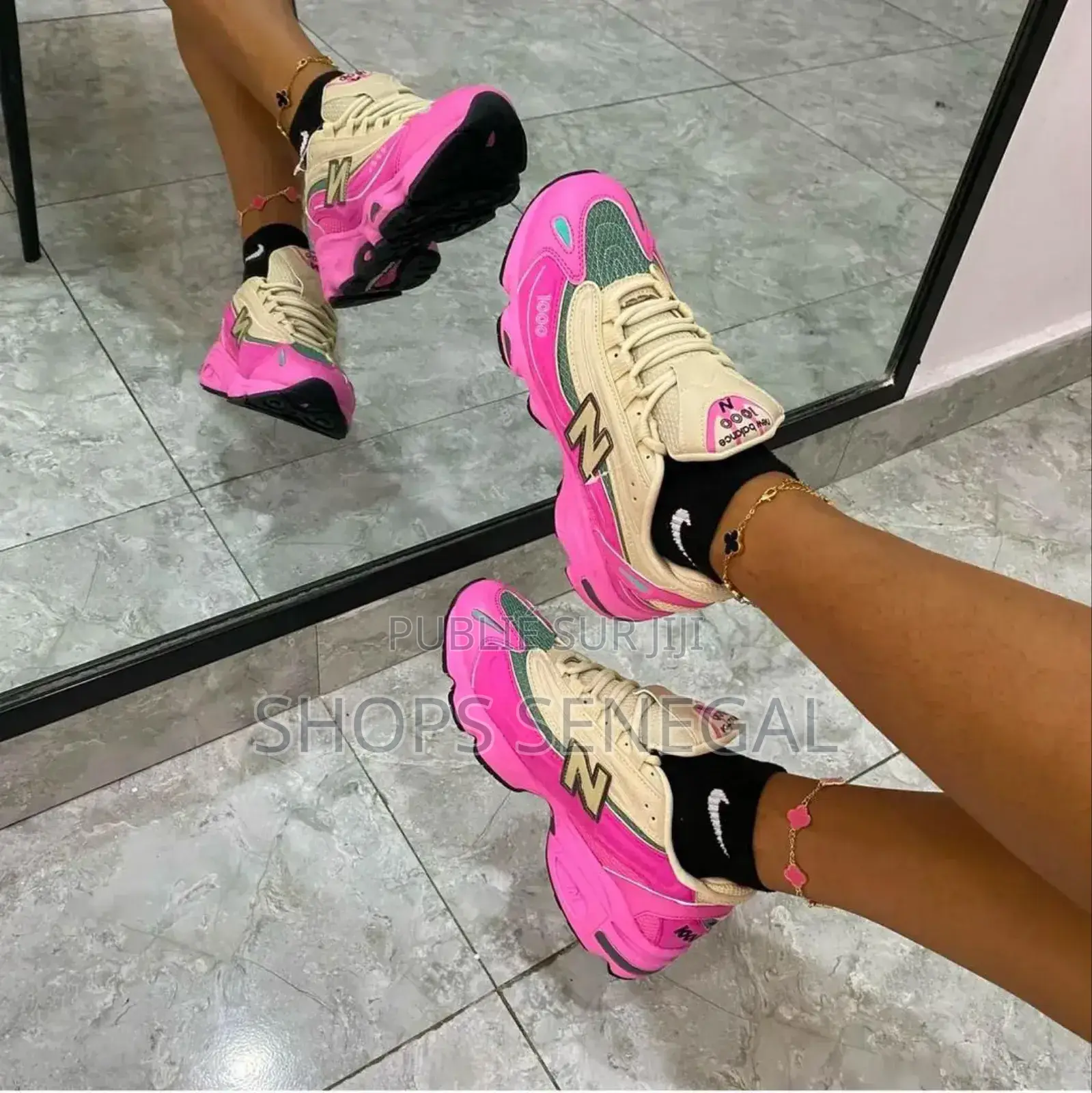 New Balance 1000 Pink Avec Box