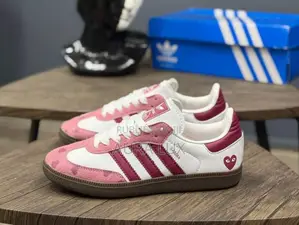 Original Adidas Samba Og White Wonder Clay Gum Disponible