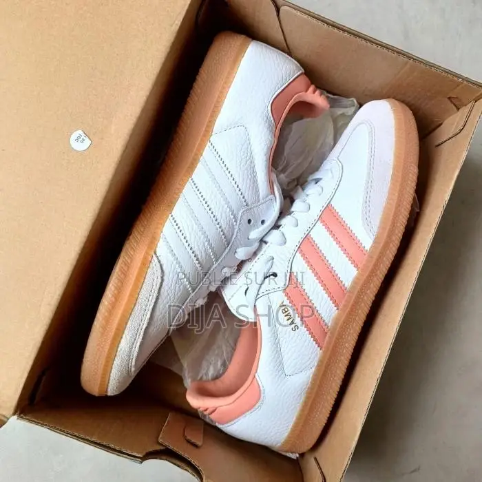 Original Adidas Samba Og White Wonder Clay Gum Disponible