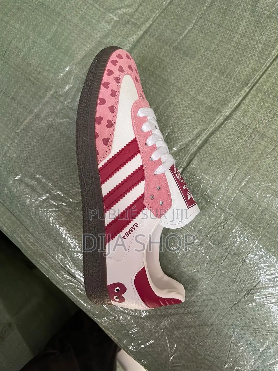 Original Adidas Samba Og White Wonder Clay Gum Disponible