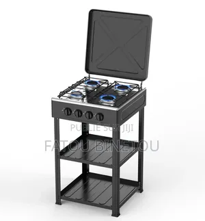 Cuisinière 4 Feux Avec Étagères