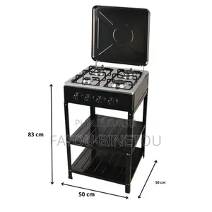 Cuisinière 4 Feux Avec Étagères