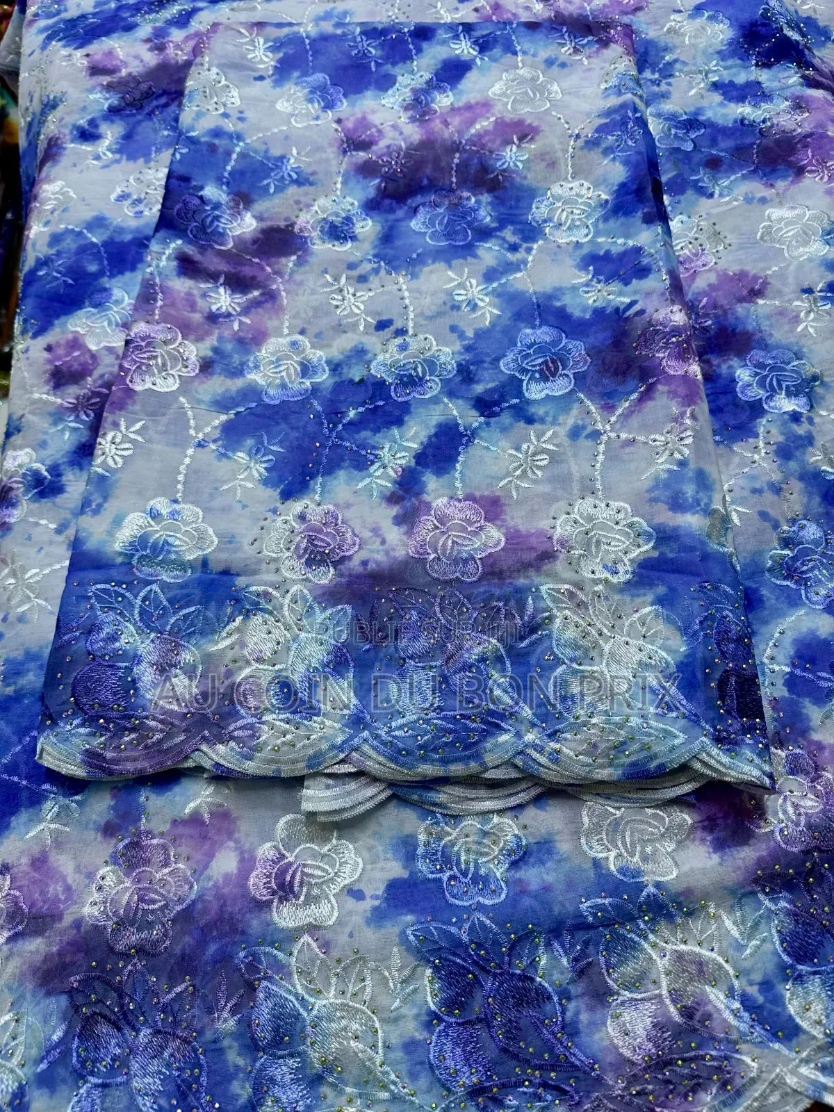 Tissu Lafaya Cristal Thioup