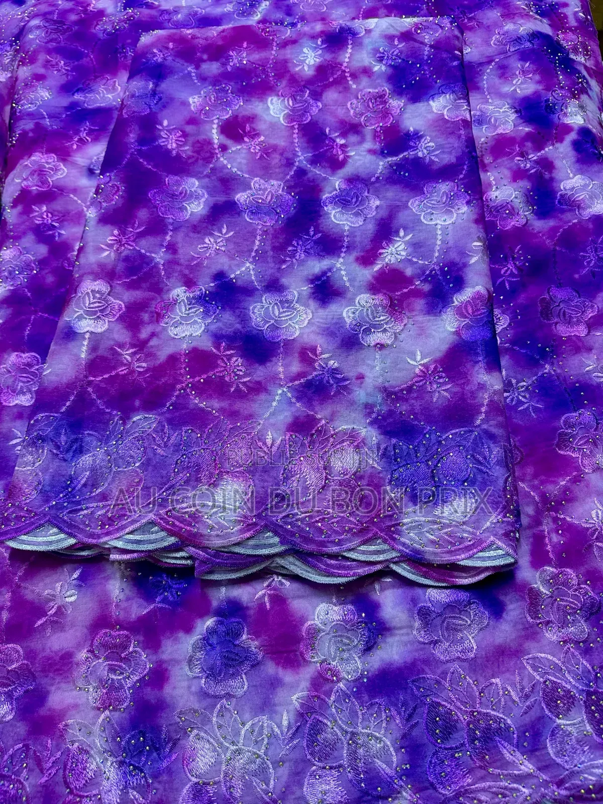 Tissu Lafaya Cristal Thioup