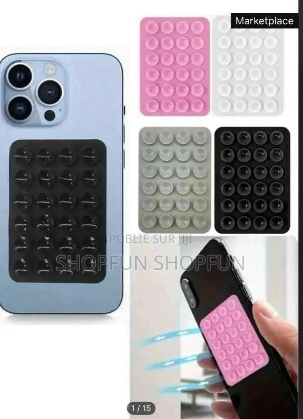 Ventouse en Silicone Pour Tous Les Modèle De Téléphone