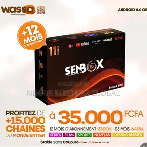 Sen Box Iptv Disponible Prix Khéwal