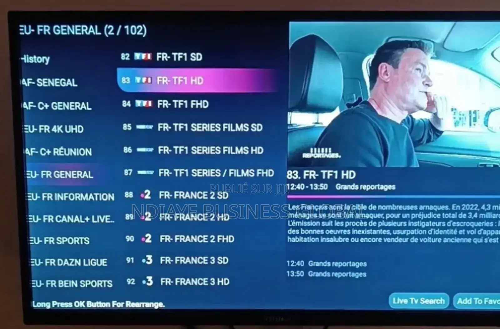 Sen Box Iptv Disponible Prix Khéwal