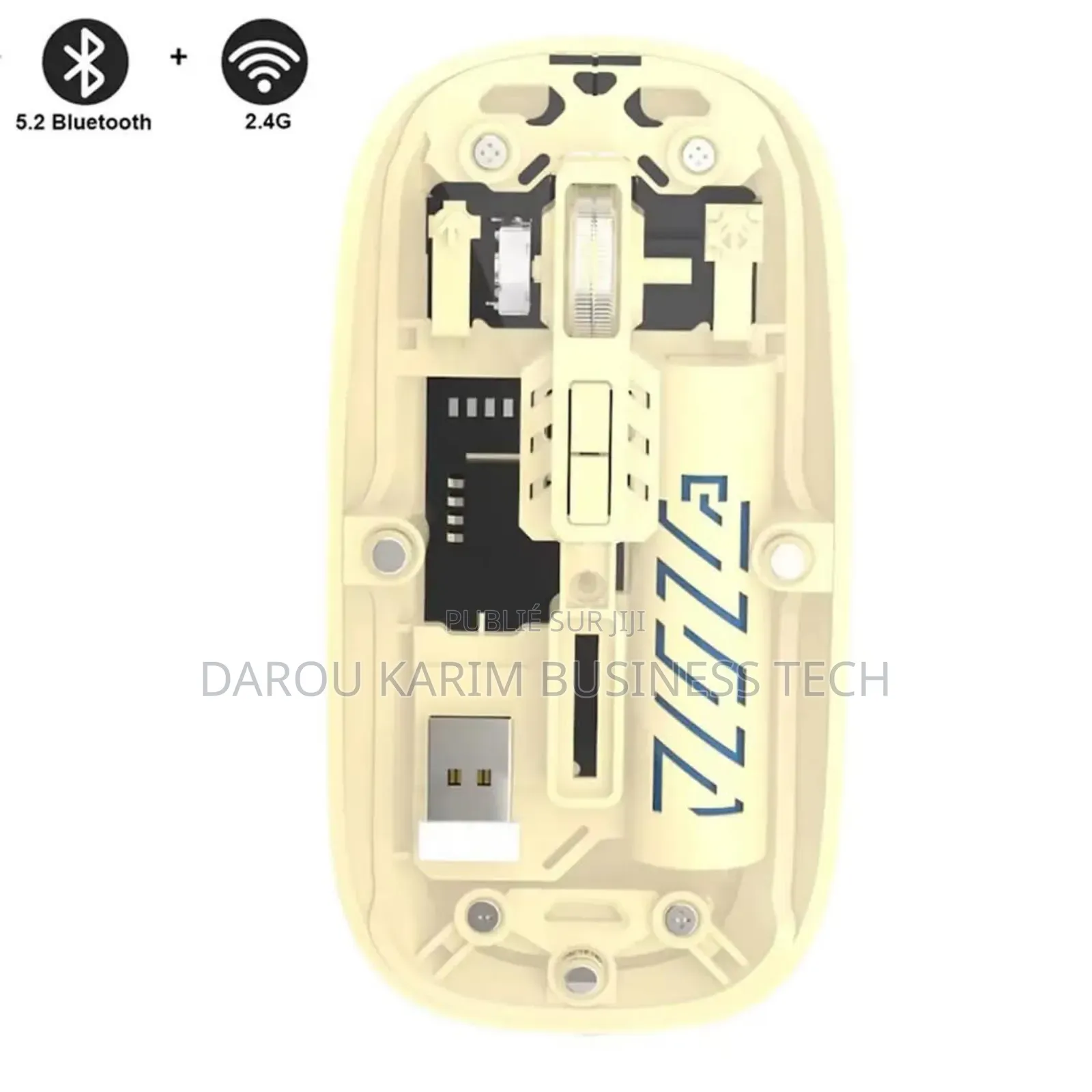 Nouvelle Souris Transparente Sans Fil