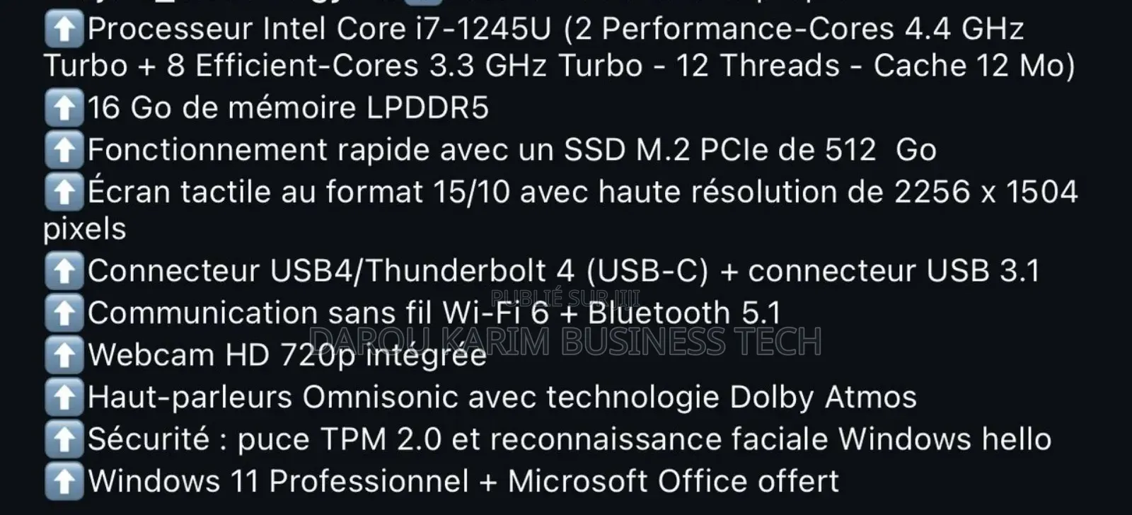 New Microsoft Surface Laptop 5 16GB Intel Core I7 SSD 512GB