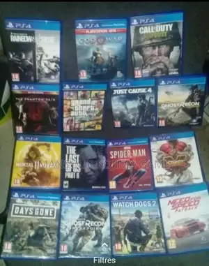 Playtation 4 + 13 Jeux Flaché