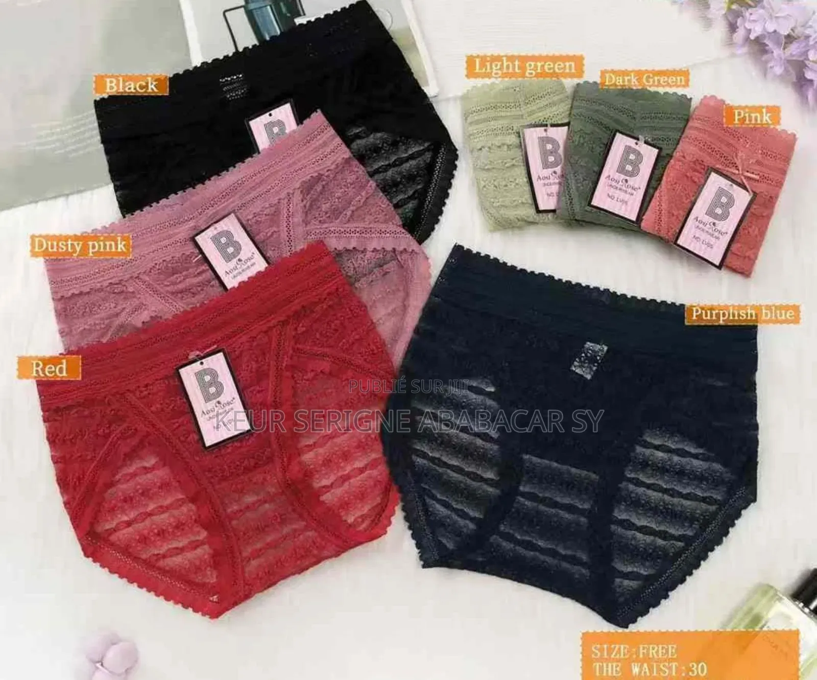 Slip 100% Dentelle Qualité Originale Doux Et Sexy