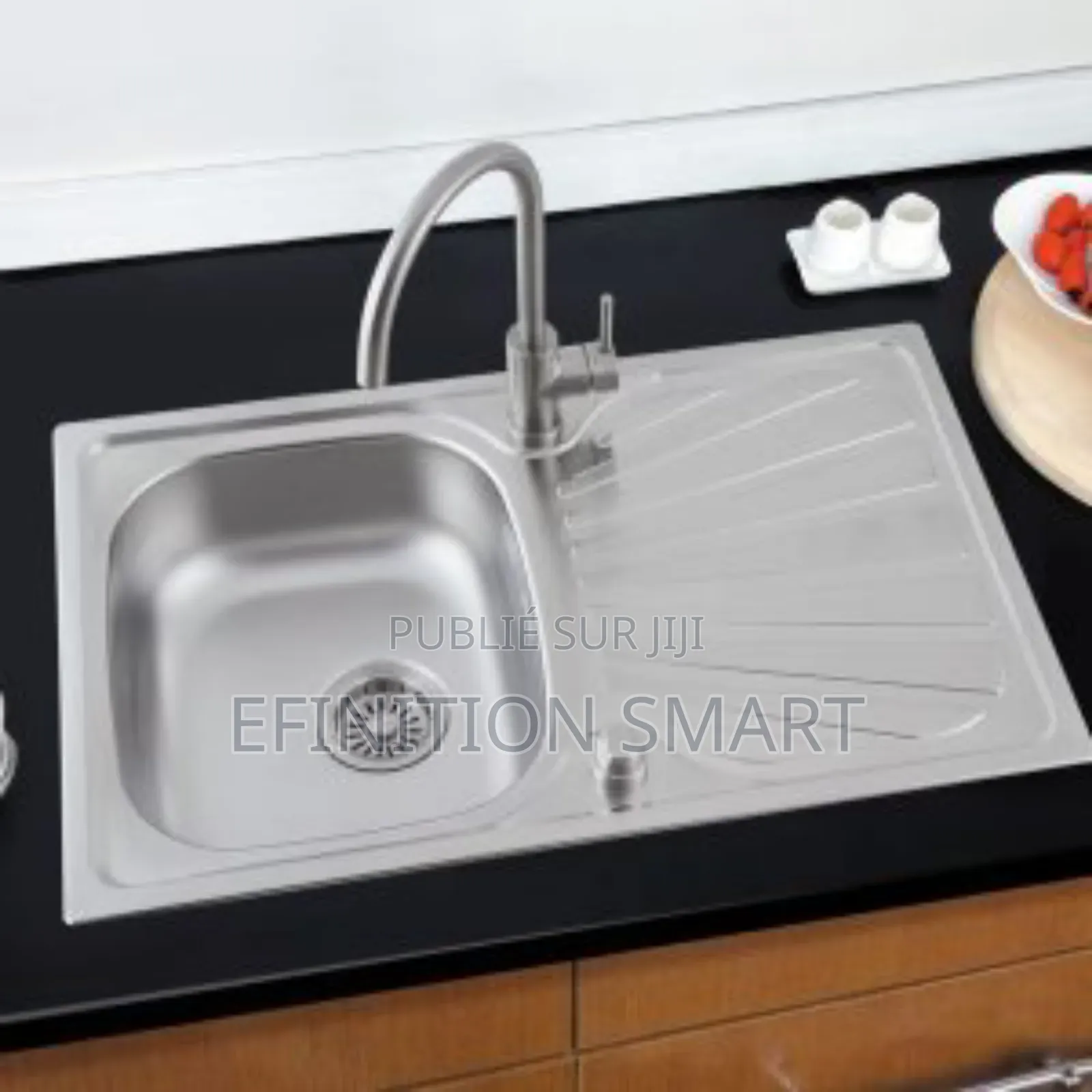 Evier 1 Bac Arrondi 5843