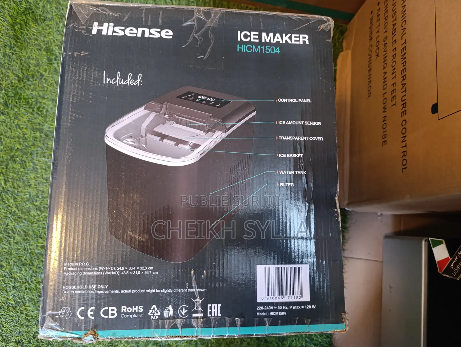 Machine À Glace Hisense15kg