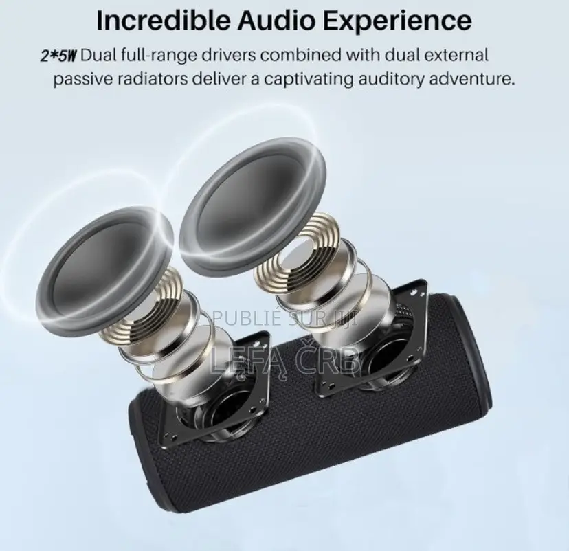 Haut-Parleur Sans Fil Bluetooth Portable