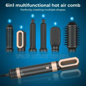 Sèche-Cheveux 5 en 1 La Solution Définitive Pour Vos Cheveux