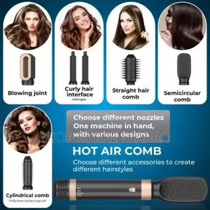 Sèche-Cheveux 5 en 1 La Solution Définitive Pour Vos Cheveux