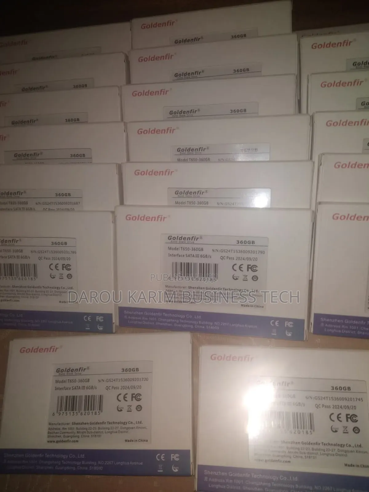 SSD Sata Neuf Scellé