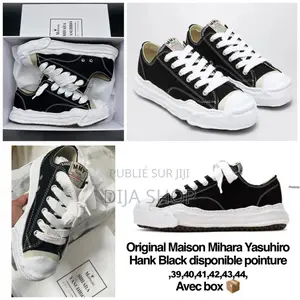Photo - Original Maison Mihara Yasuhiro Hank Black 39,40,41,42,43,44