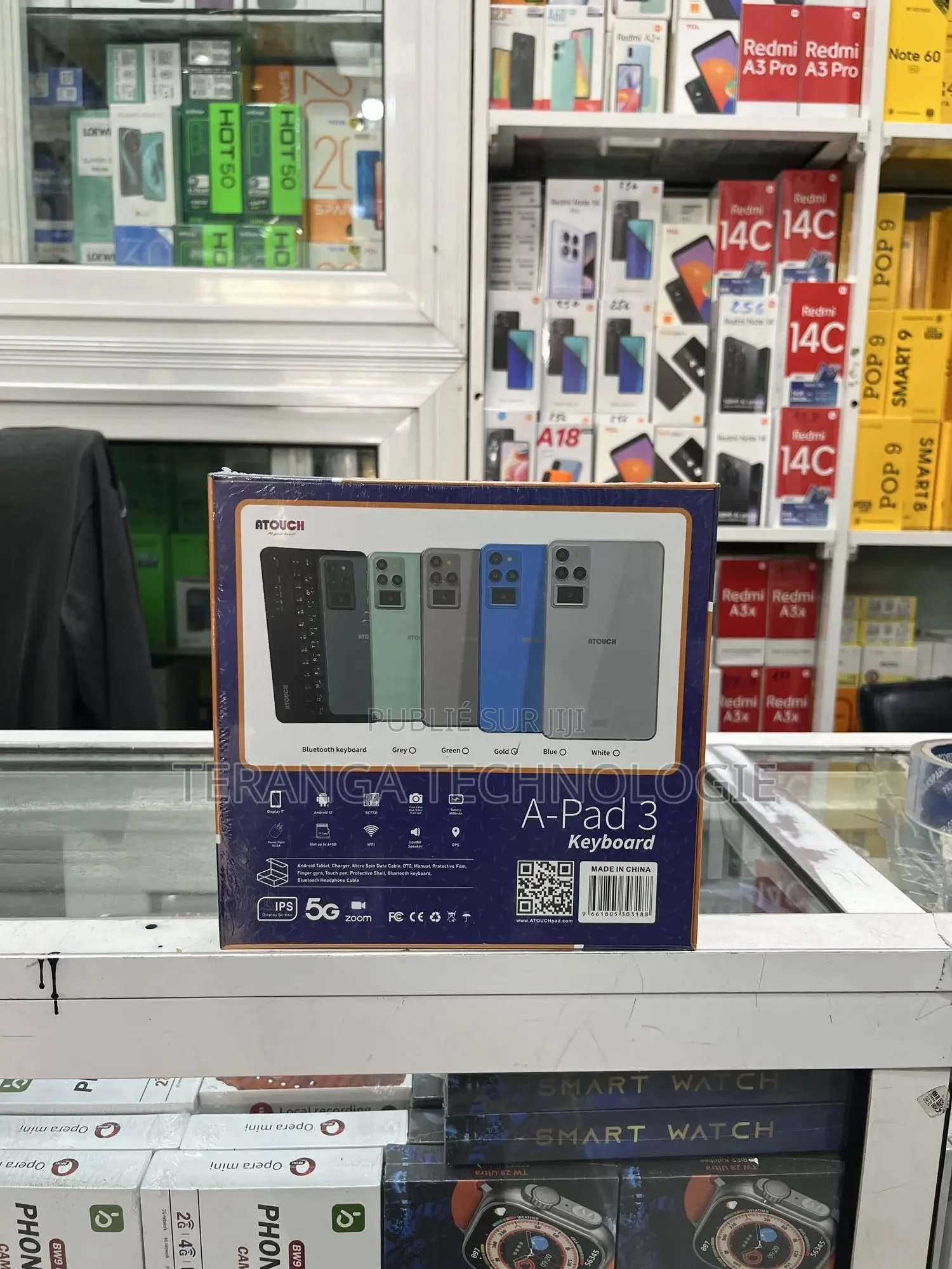 Neuf Atouch A-Pad 3 256 GO Blanc